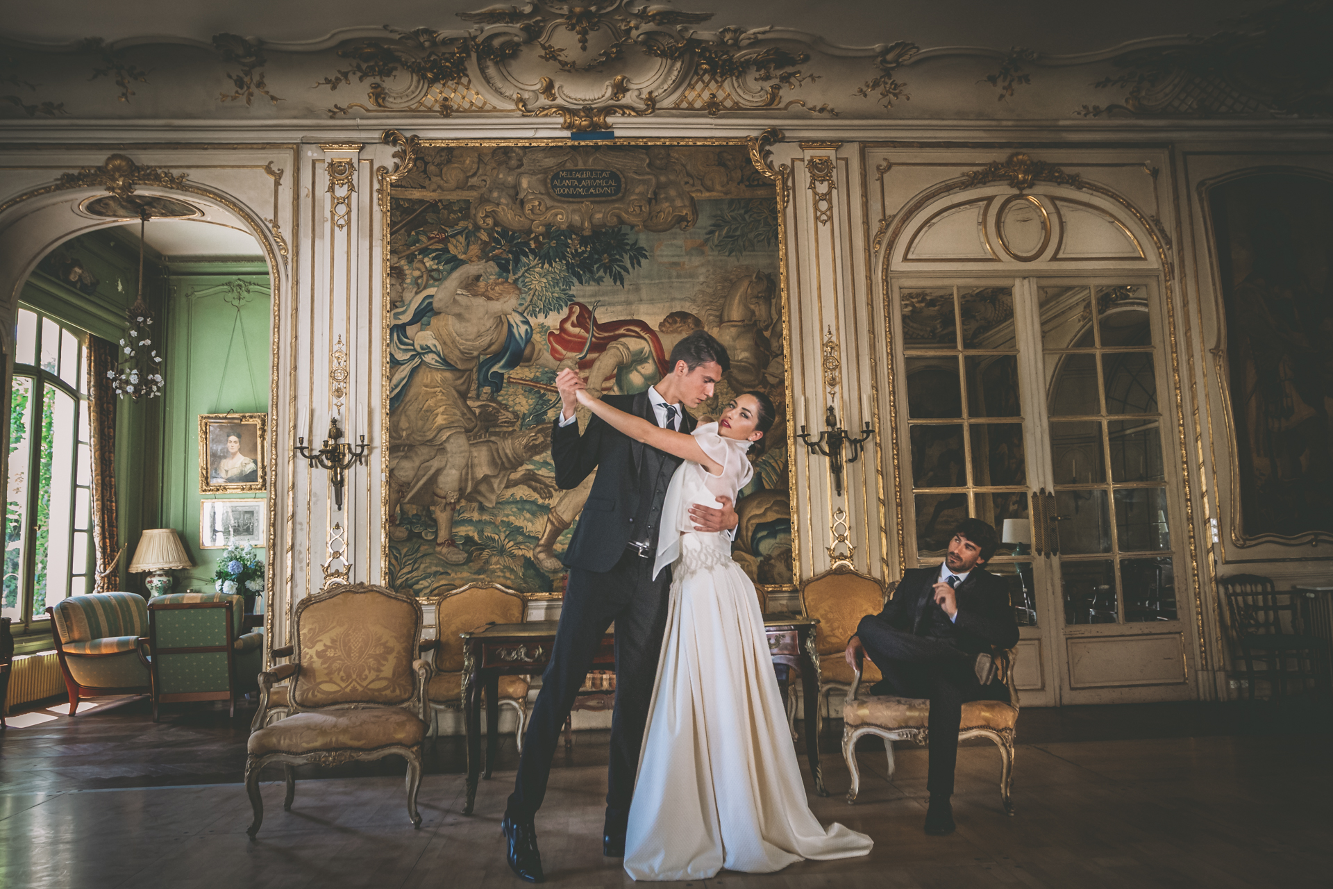 photographe de mariage biarritz chateau d´arcangues